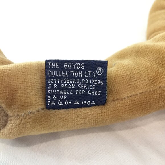 NWT Boyds Bears Lance Plush Lion Stuffed Animal Retired Squishy Full Of  Beads - Picture 6 of 9